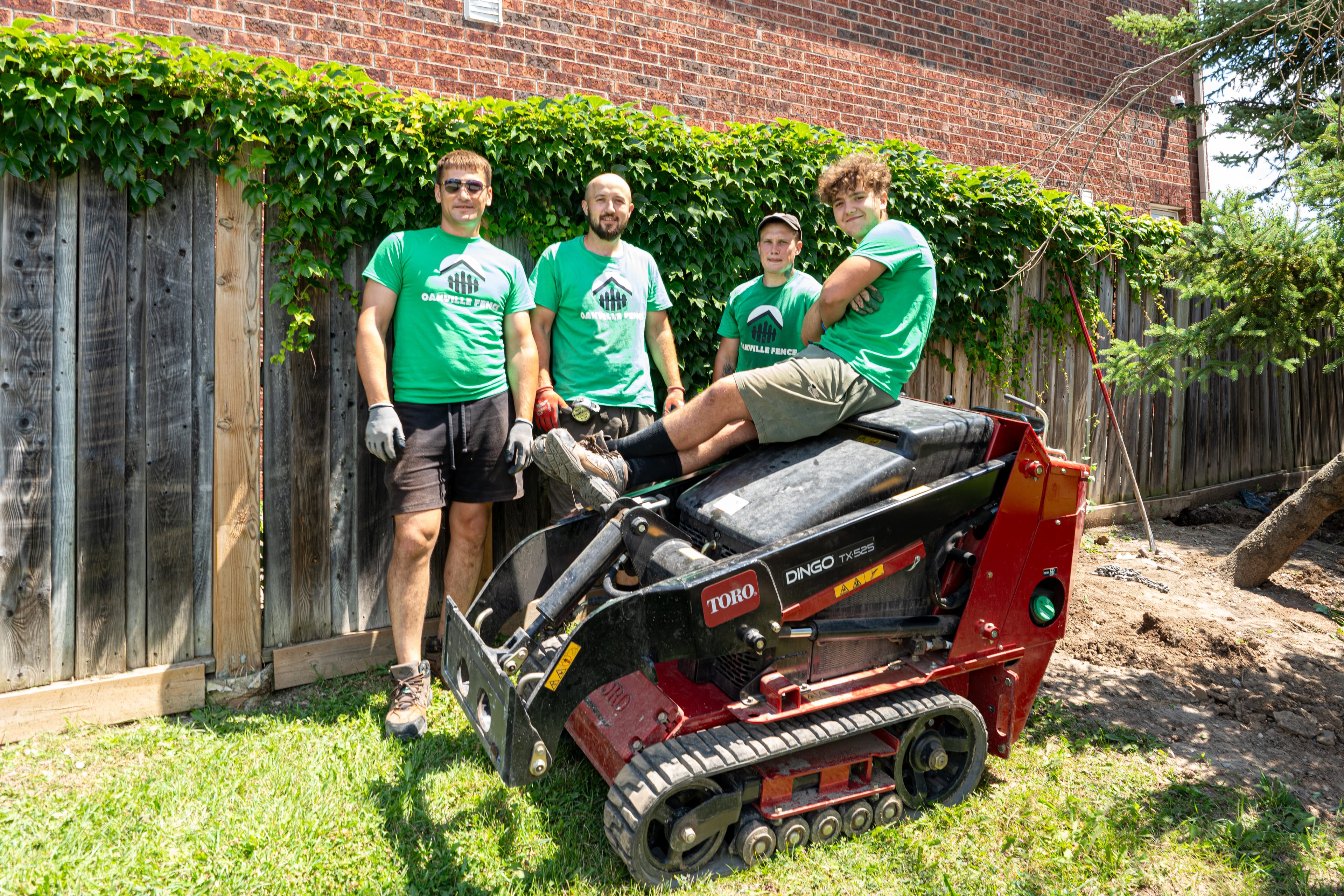 Custom outdoor living space with deck and modern design