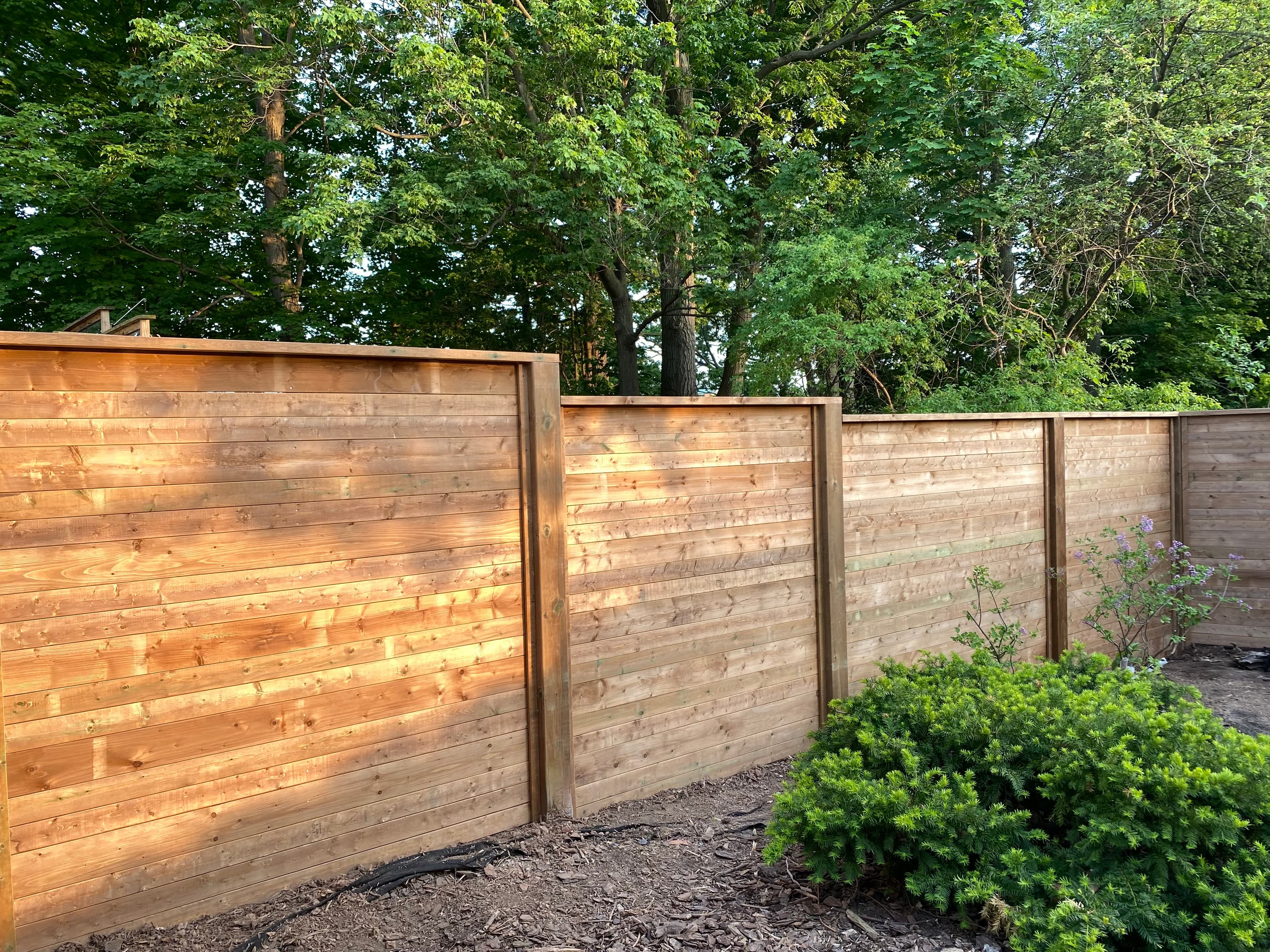Wood Fence Installation
