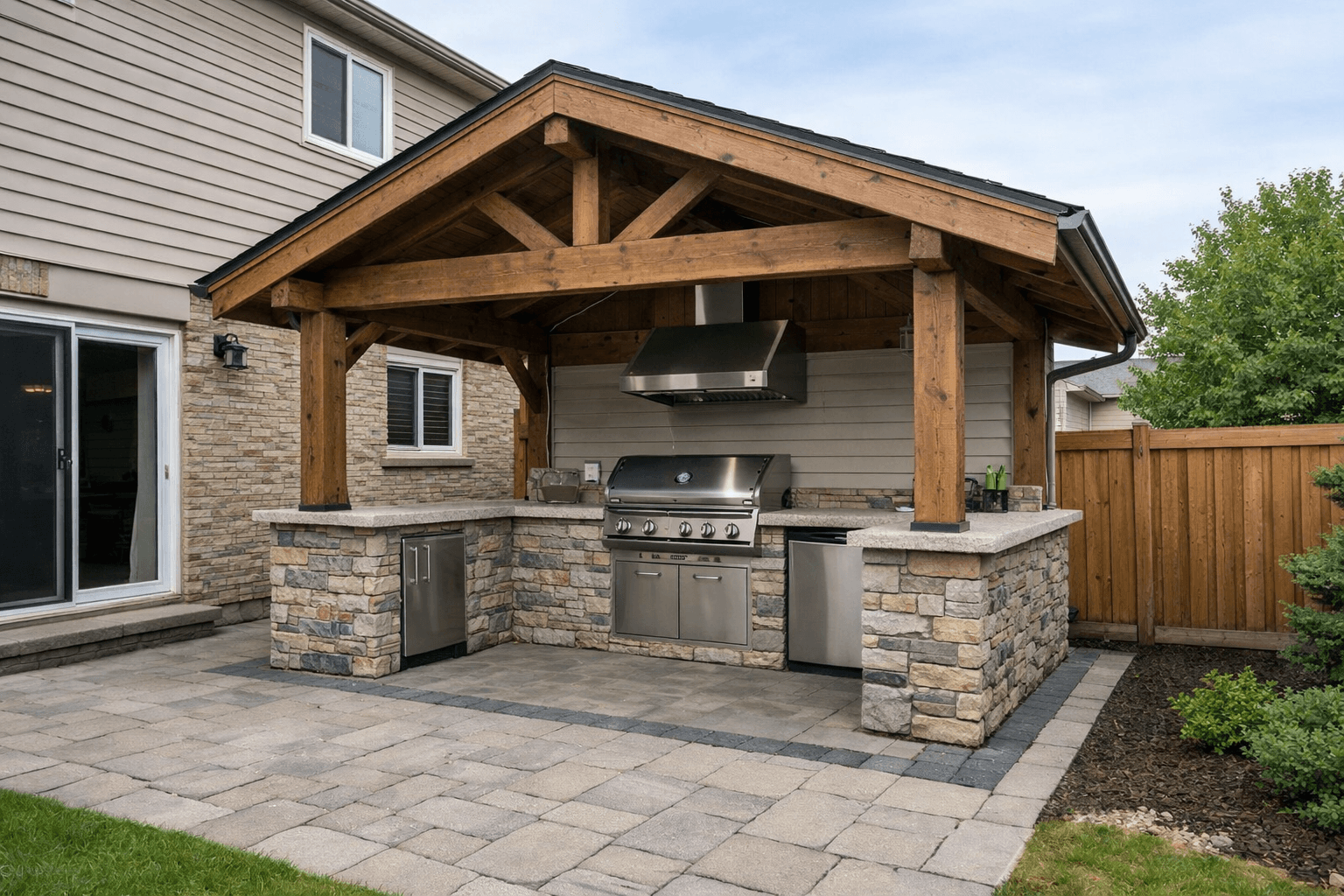 Outdoor Kitchen Enclosures