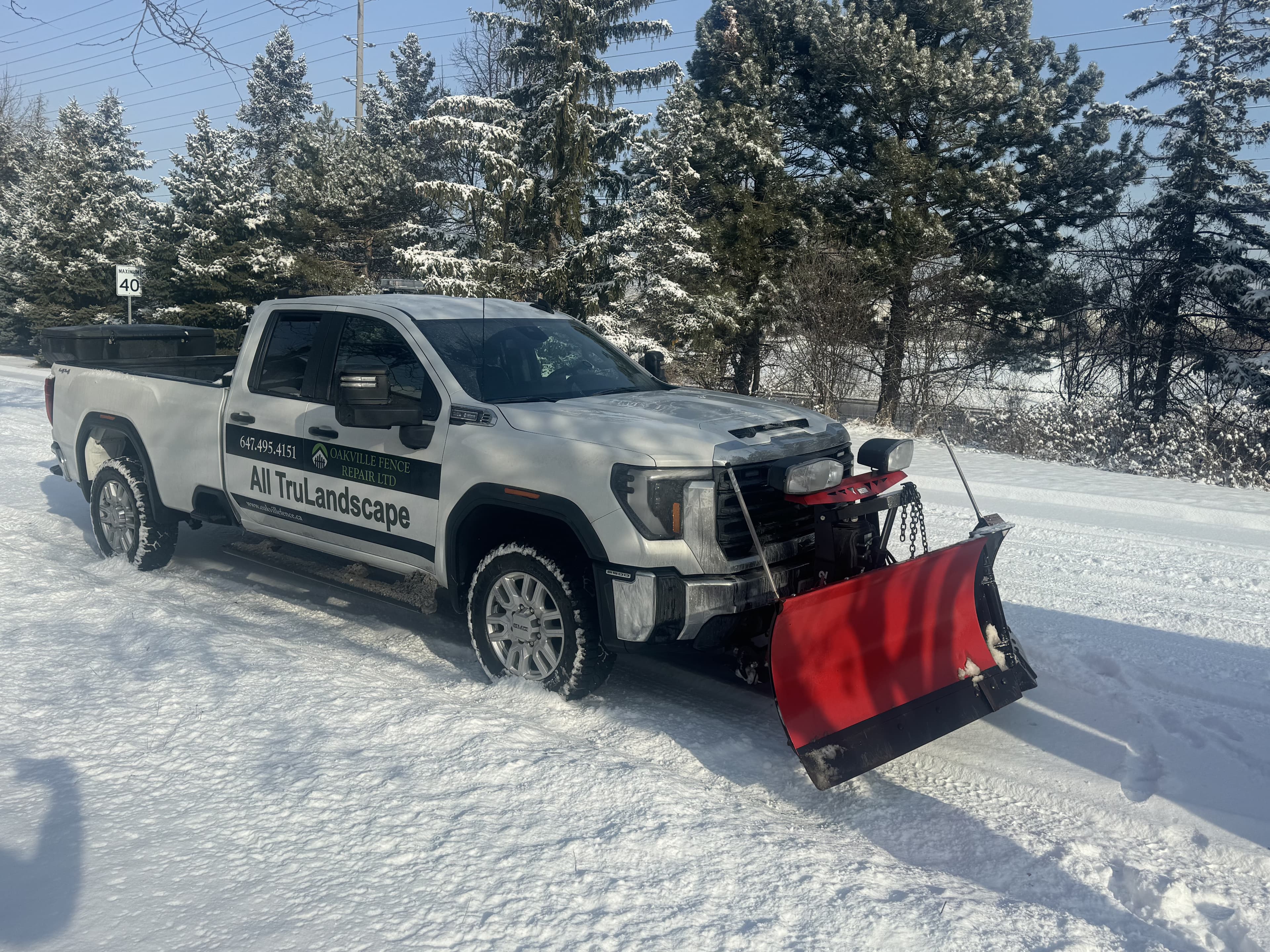 Snow Removal by Oakville Fence Repair | All TruLandscape — photo 1