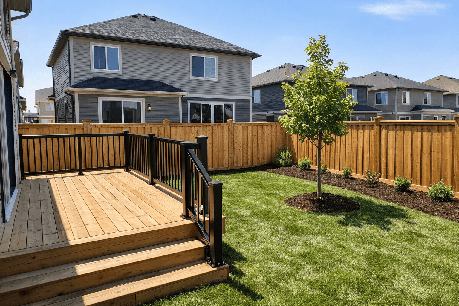 Landscaping and fence services in Milton by Oakville Fence Repair | All TruLandscape — photo 1