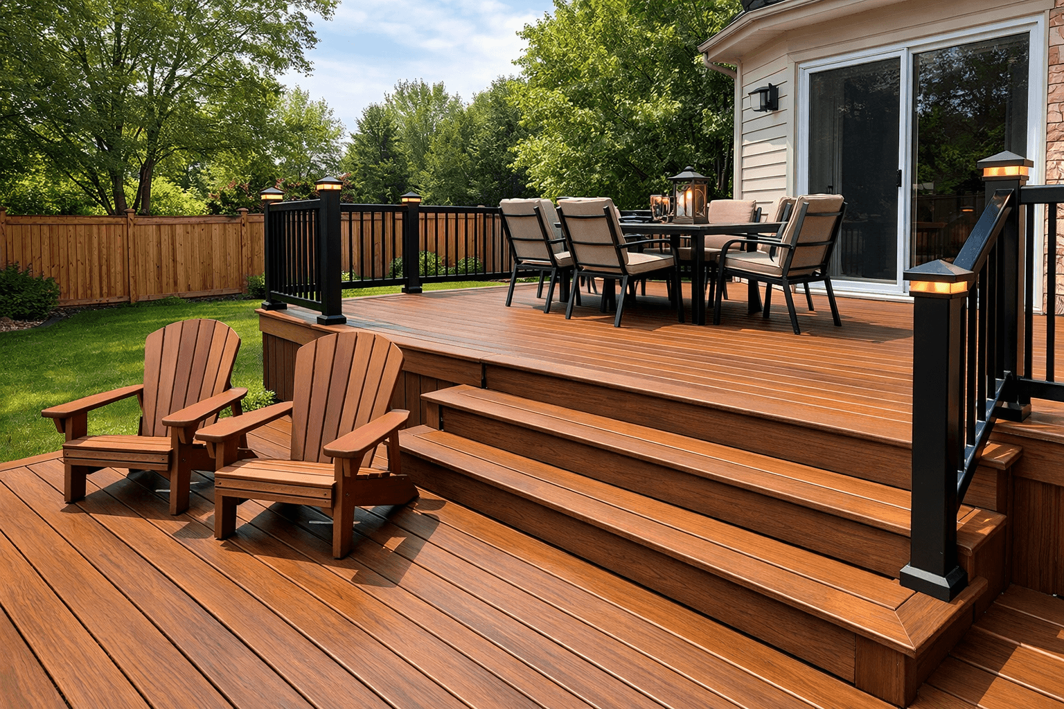 Deck Construction service by Oakville Fence Repair | All TruLandscape — photo 1