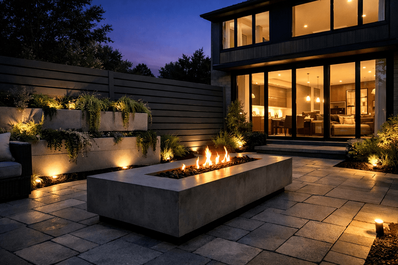 Professional outdoor landscaping and deck design vision by Oakville Fence Repair | All TruLandscape