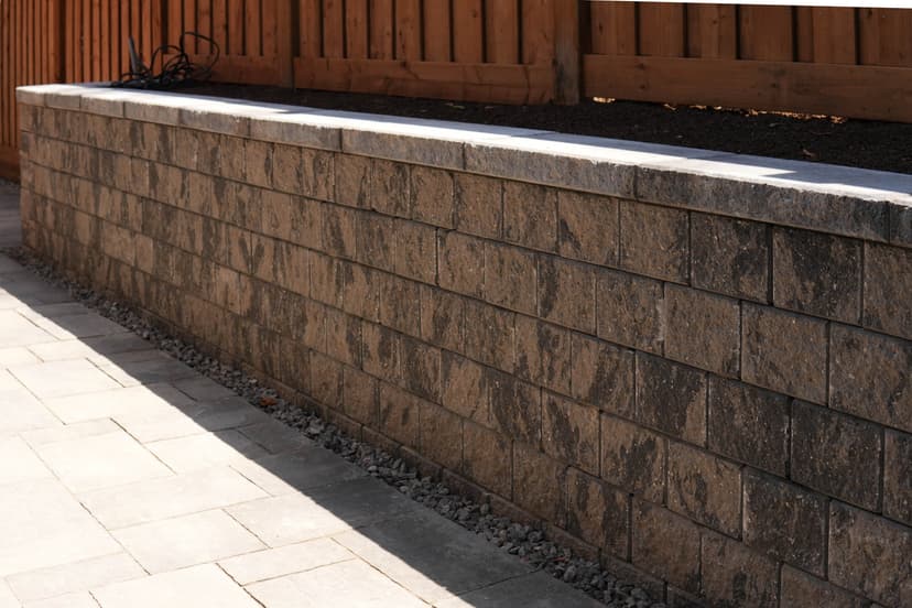 Retaining Wall Installation