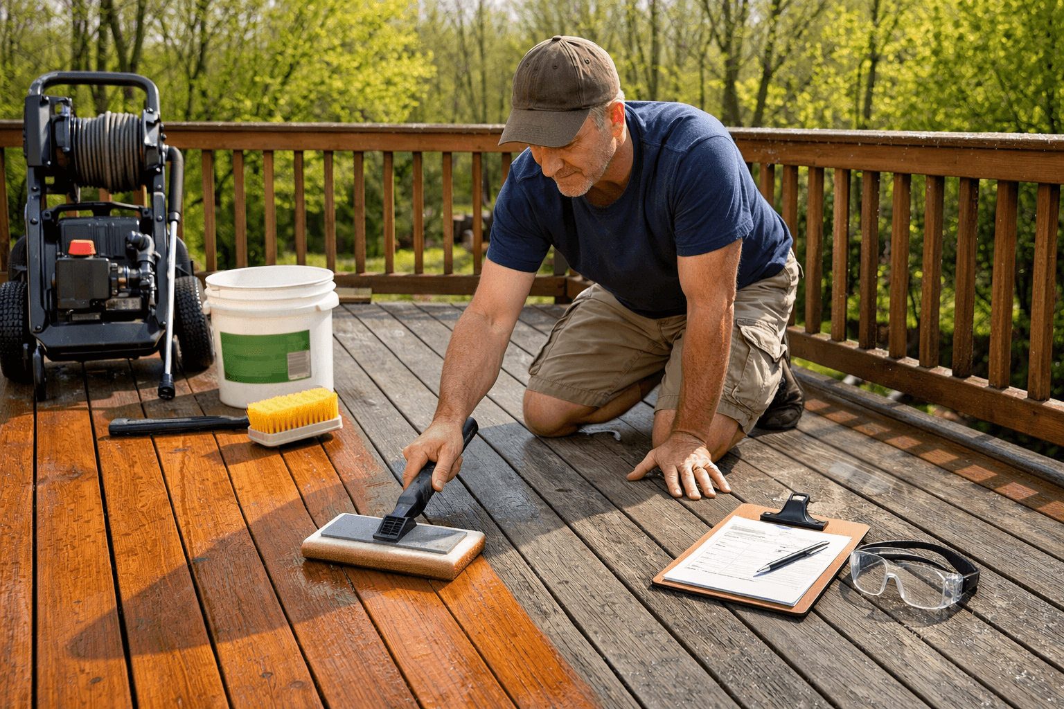 Spring Deck Maintenance: 7 Essential Steps to Protect Your Investment