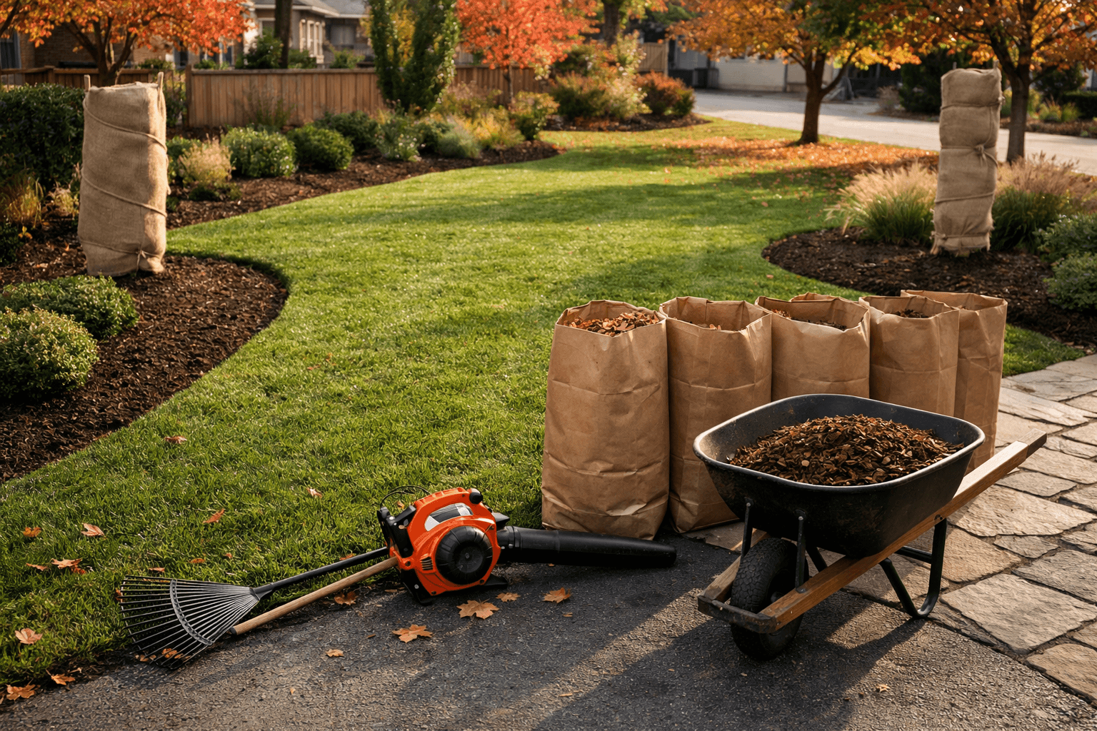 Seasonal Maintenance by Oakville Fence Repair | All TruLandscape — photo 2