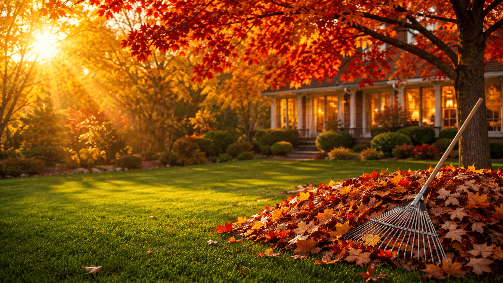 Fall Yard Cleanup Checklist: Preparing Your Landscape for an Ontario Winter — Landscaping article by Oakville Fence Repair