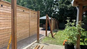Doubled Horizontal Fence